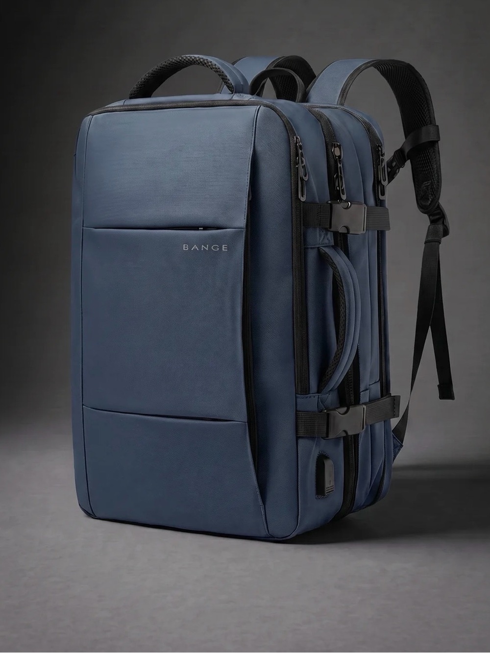 Navy Commuter Backpack for Men